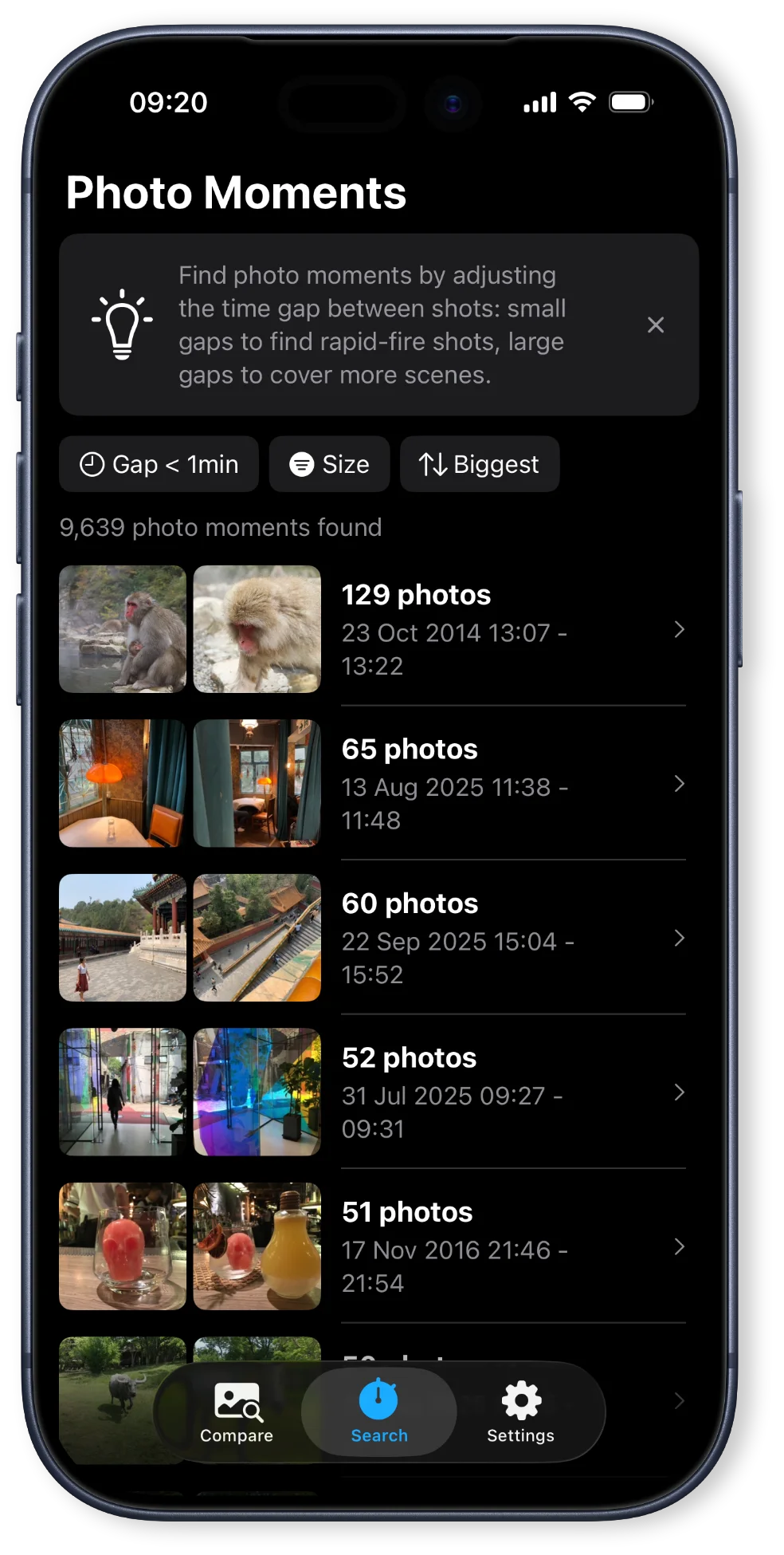 உங்கள் பட நிமிடங்களில் ஒத்த படங்களை கண்டுபிடியுங்கள்